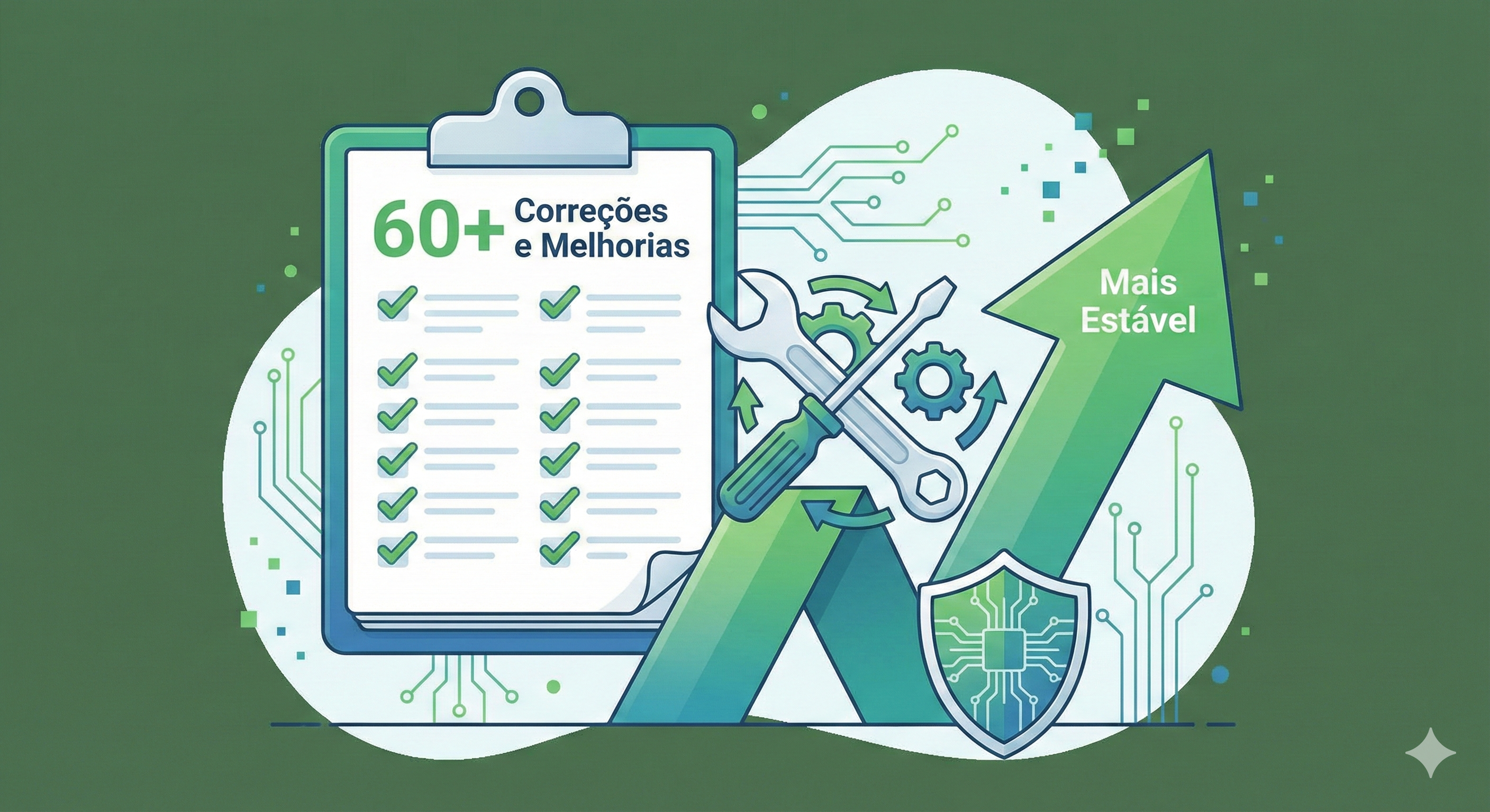 Correções e Melhorias